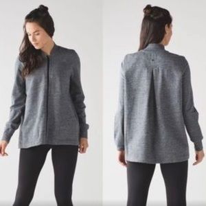 Lululemon Pleat to Street Bomber Jacket Size 4